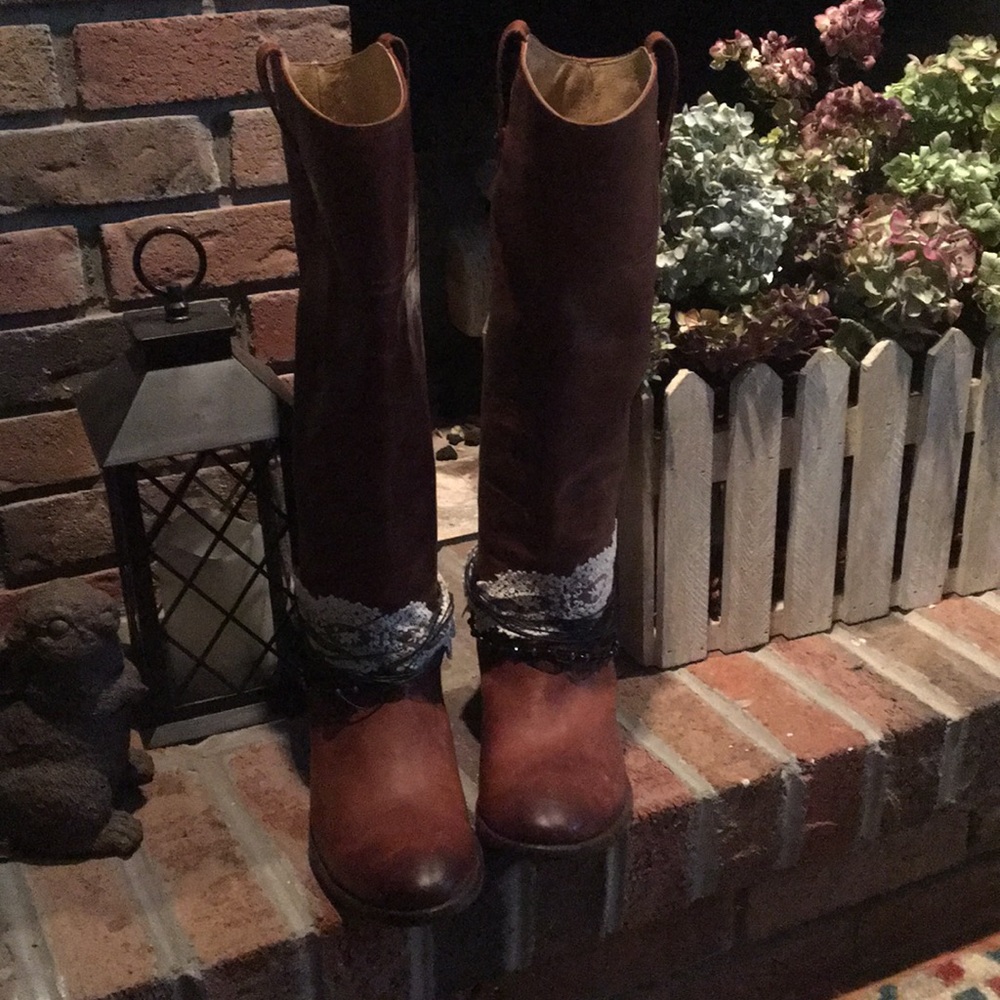 Tall Frye boots